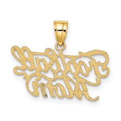 10K FOOTBALL MOM Charm