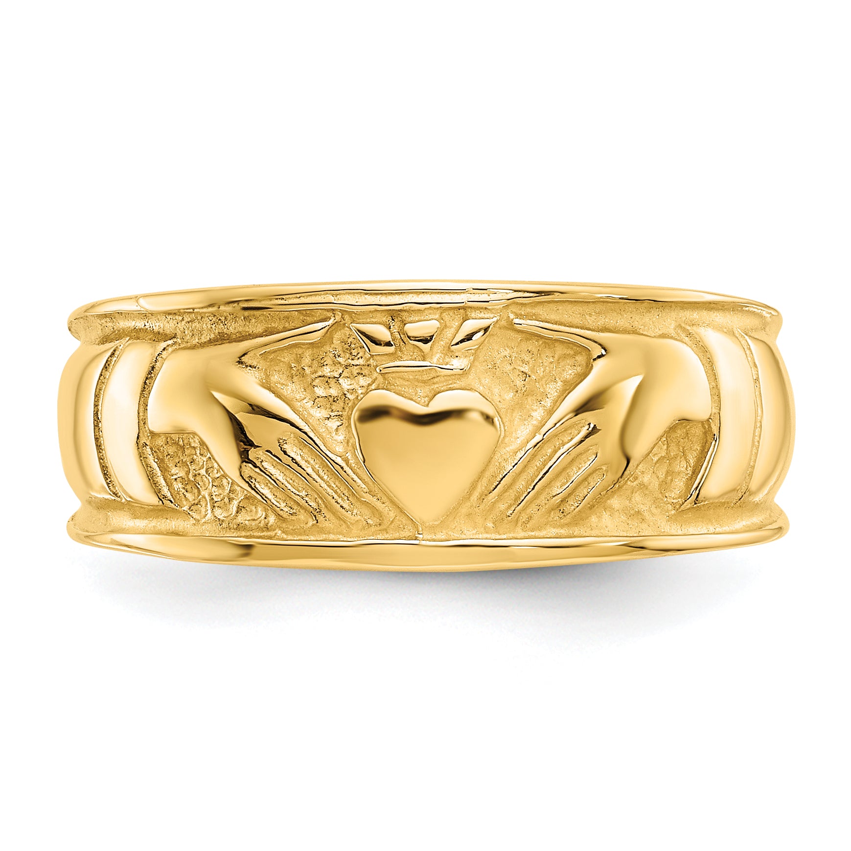 10k Ladies Claddagh Ring - 6