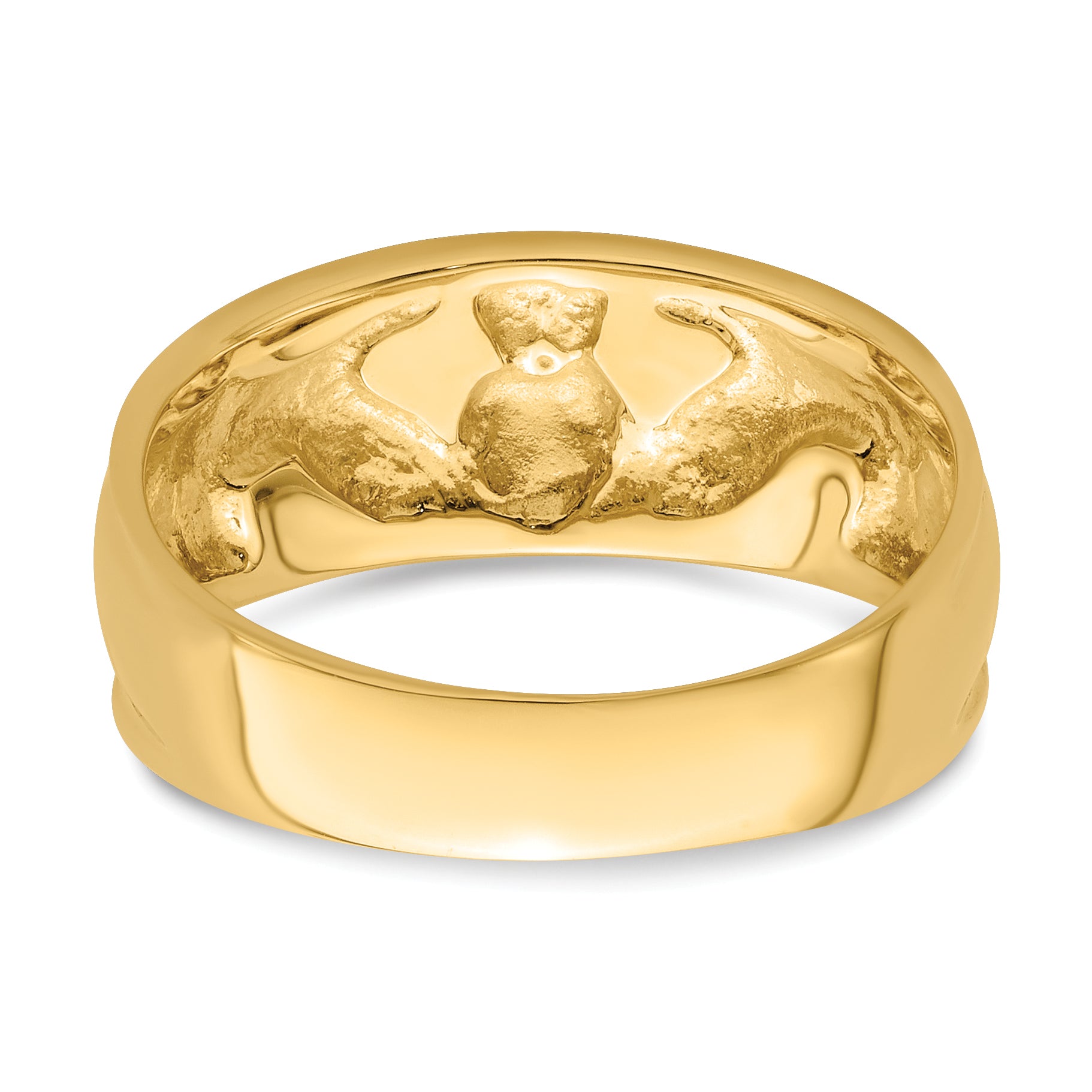 10k Ladies Claddagh Ring - 6