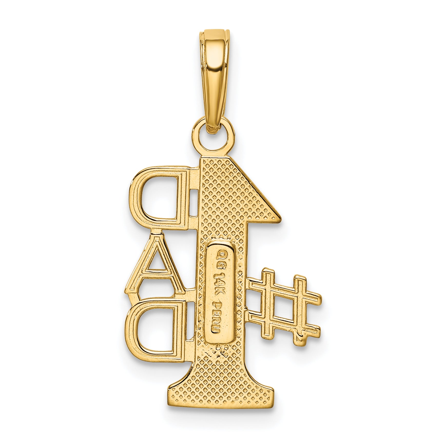 10K #1 DAD Charm