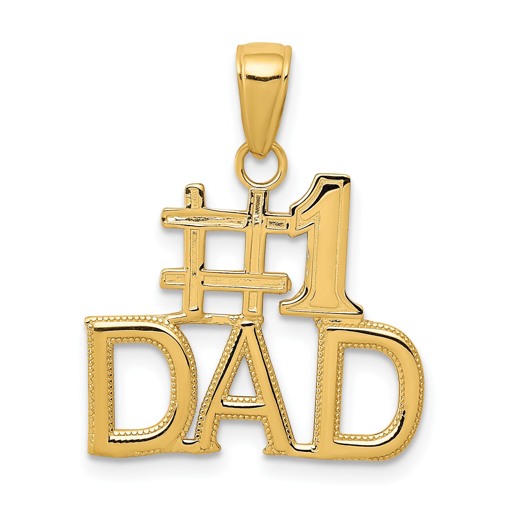 10K #1 DAD Charm