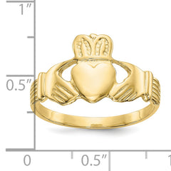 10k Men's Claddagh Ring