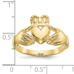 10k Men's Claddagh Ring