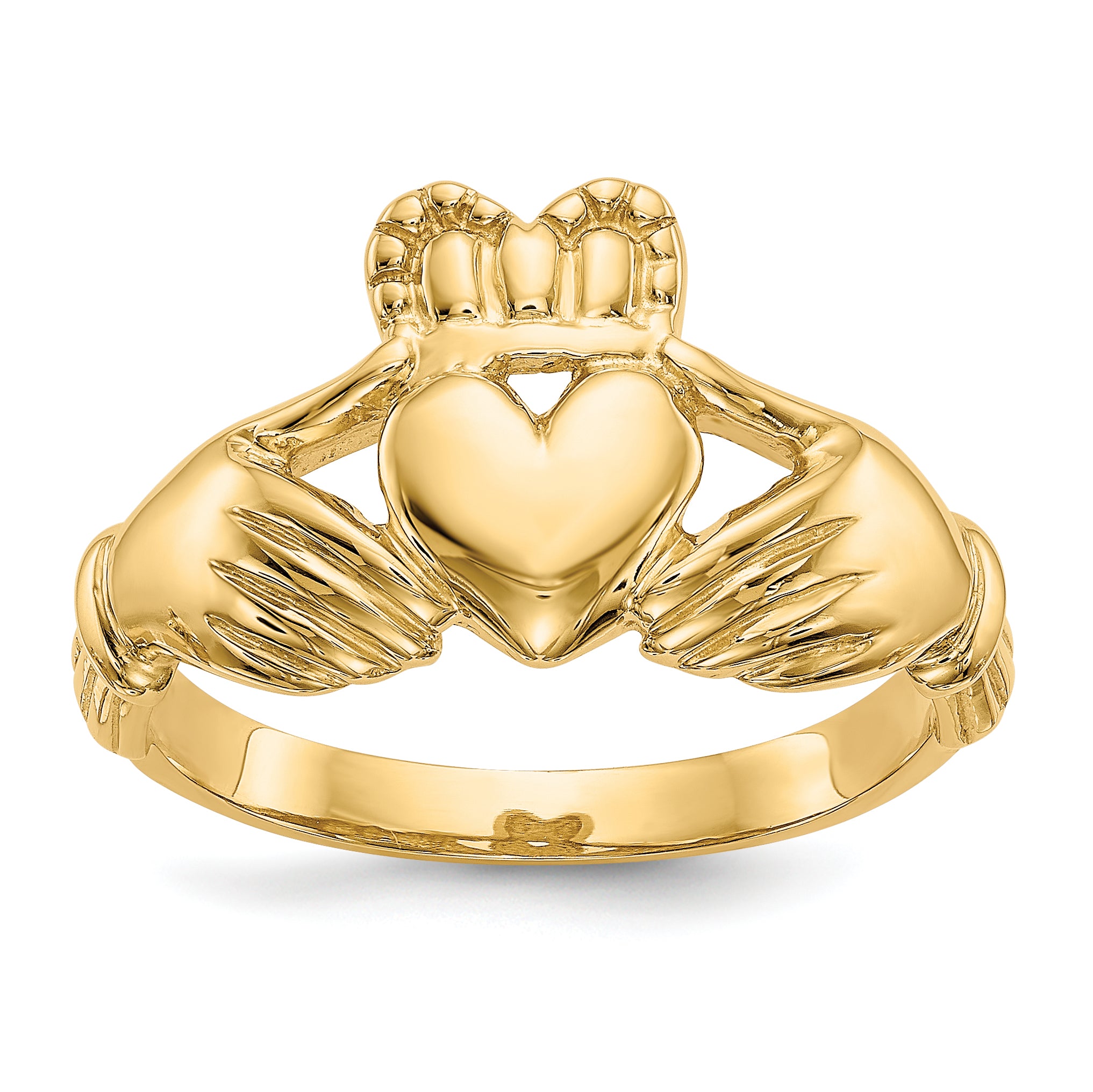 10k Men's Claddagh Ring