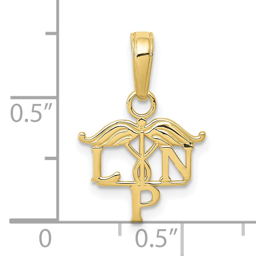 10K LPN Symbol Pendant