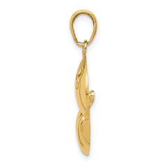 10k Diamond-Cut Bowling Theme Charm