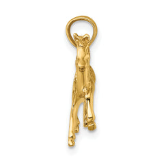 10K 2-D Galloping Horse Charm