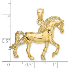 10K 2-D Horse Walking Charm