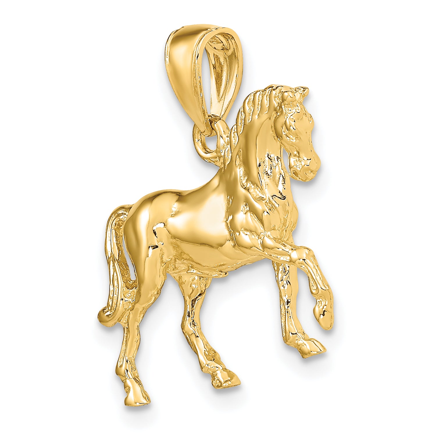 10K 3-D Horse Charm