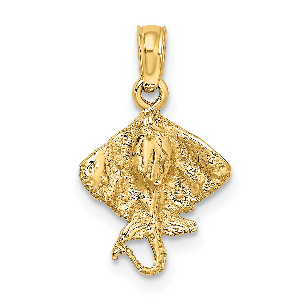 10K Stingray Charm