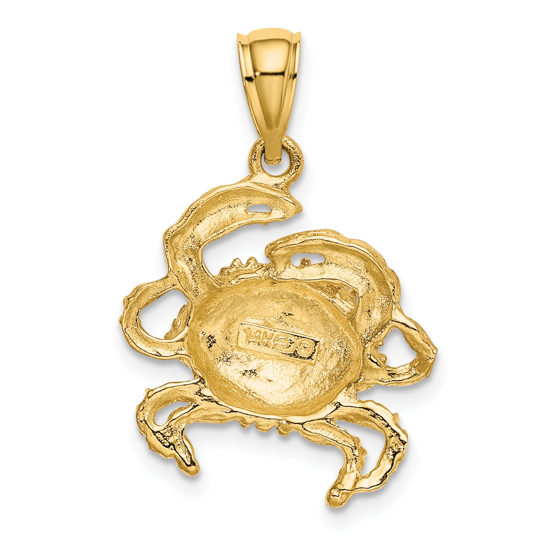 10K 2-D Crab Charm