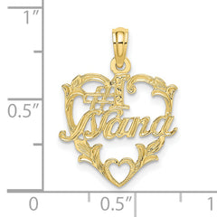 10K #1 NANA  in Heart Charm