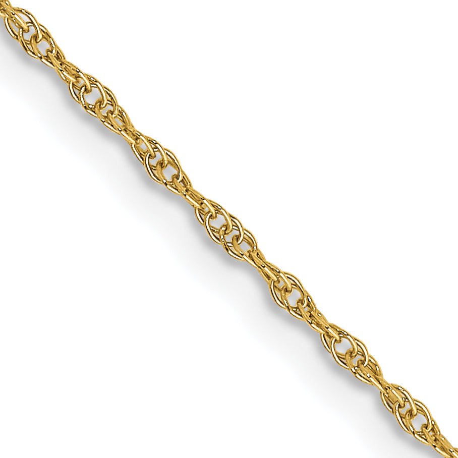 10k .95mm Carded Cable Rope Chain