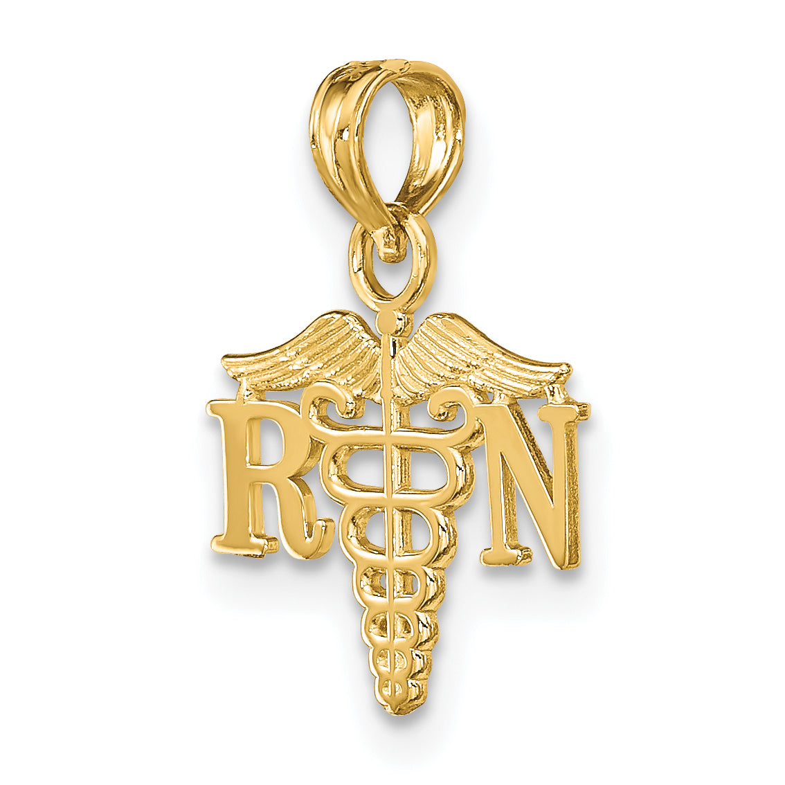 10K RN Caduceus Charm