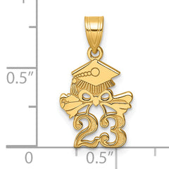 10K Graduation Cap and Diploma 2023 Charm