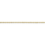 Singapore Chain Necklace in 10K Yellow Gold, 1.1mm