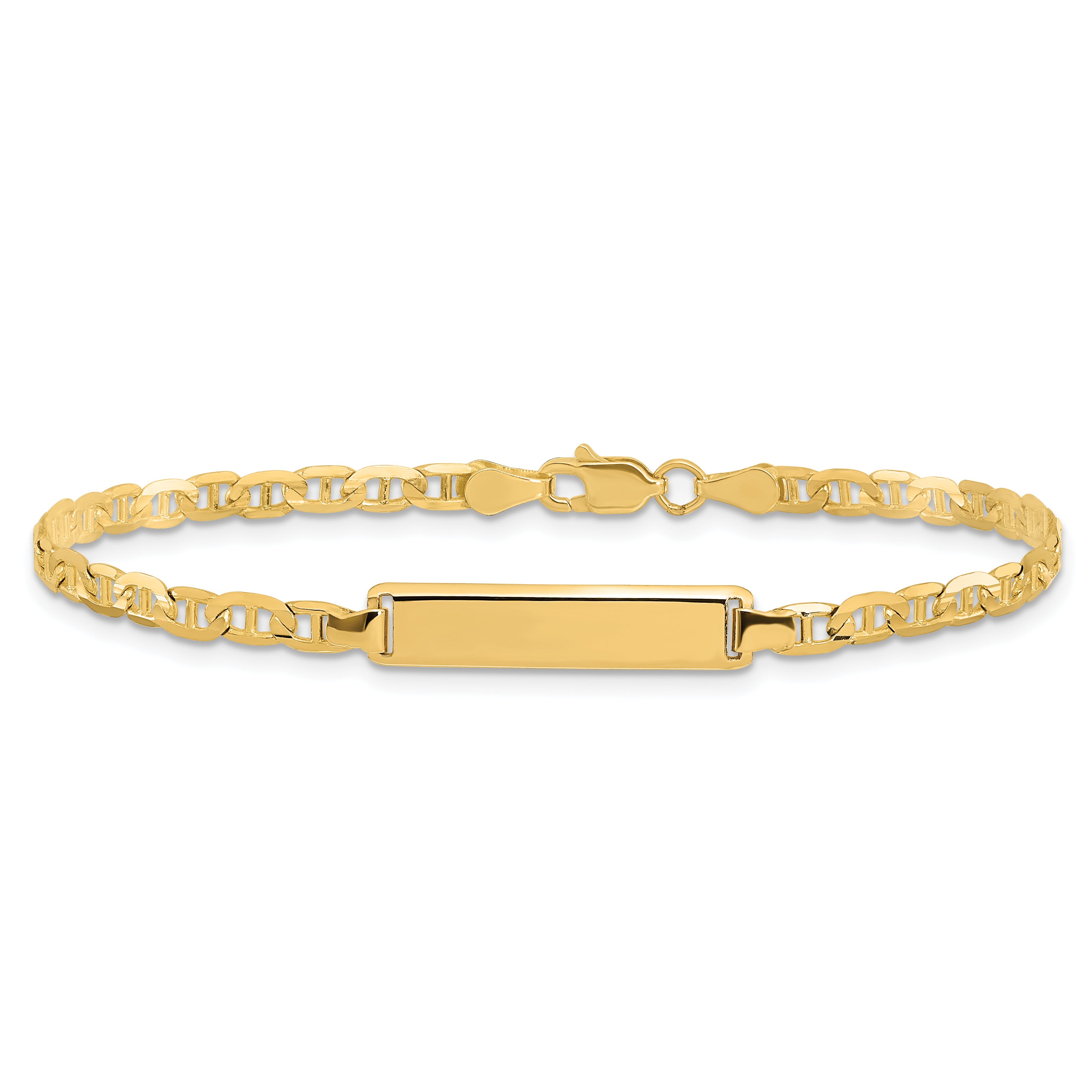 10k Anchor Link ID Bracelet