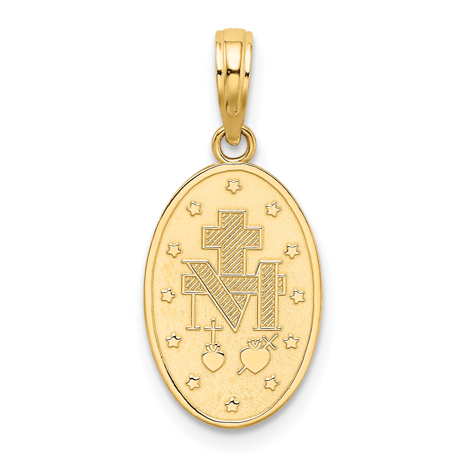 10k Miraculous Medal Pendant