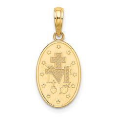 10k Miraculous Medal Pendant