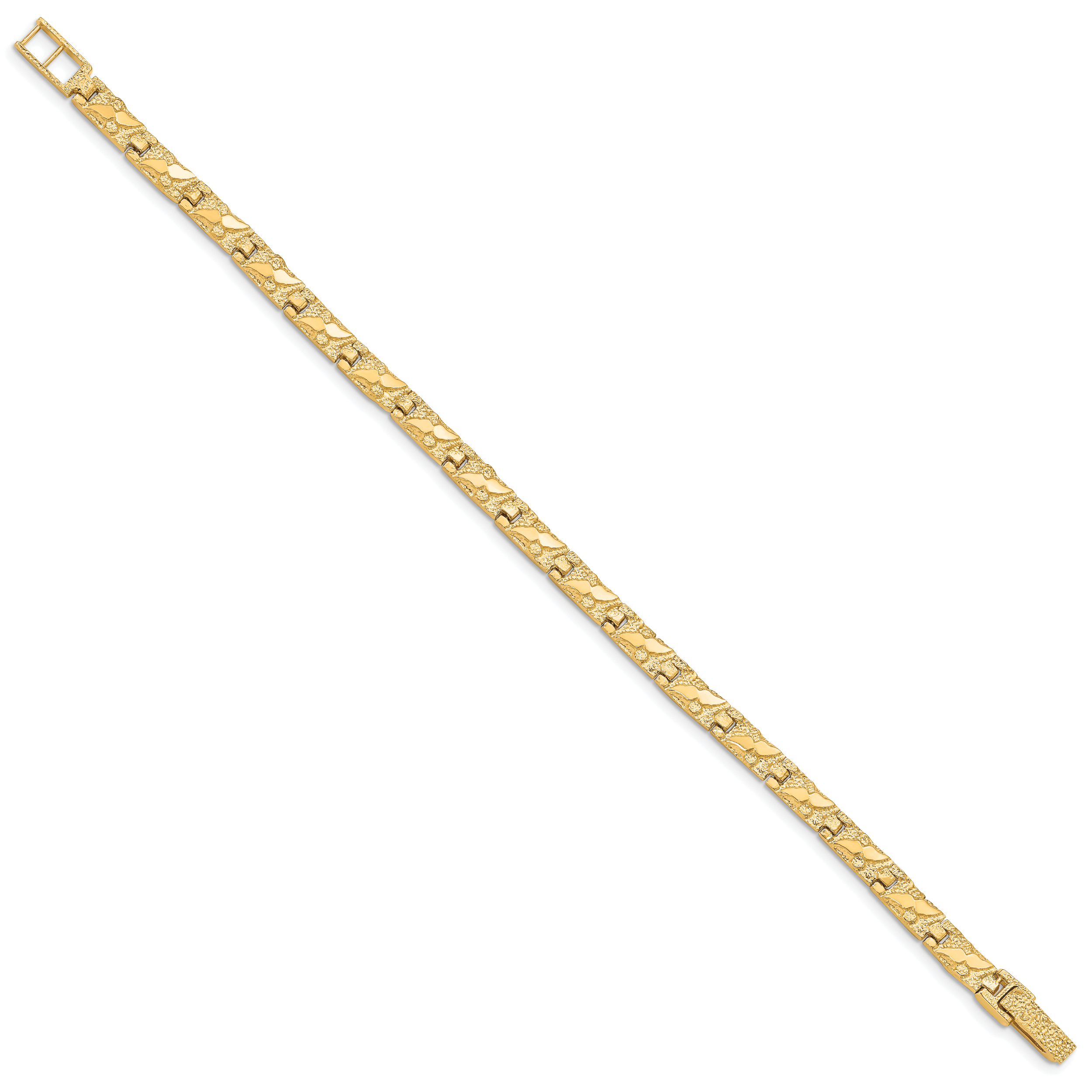 10k 6.0mm NUGGET Bracelet Secondary image