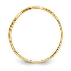10k Polished Ichthus Fish Ring - 6