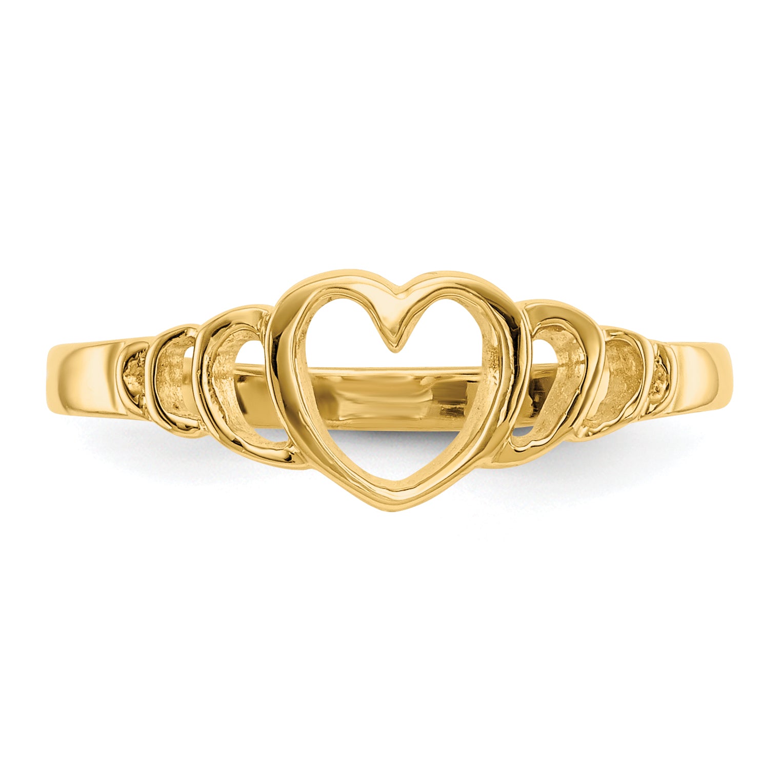 10k Children's Heart Ring