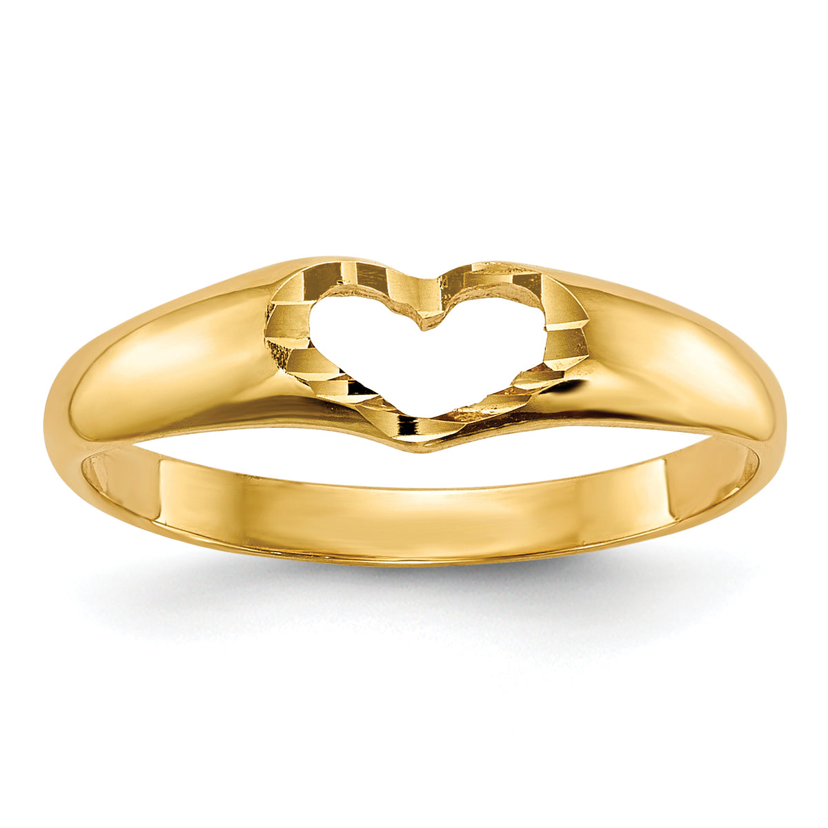 10k Children's Heart Ring