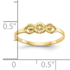 10K Flower Child's Ring - 5