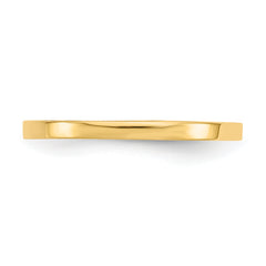 10K High Polished Band Childs Ring - 3