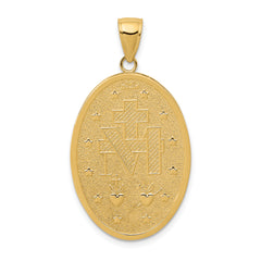 10k Miraculous Medal Pendant