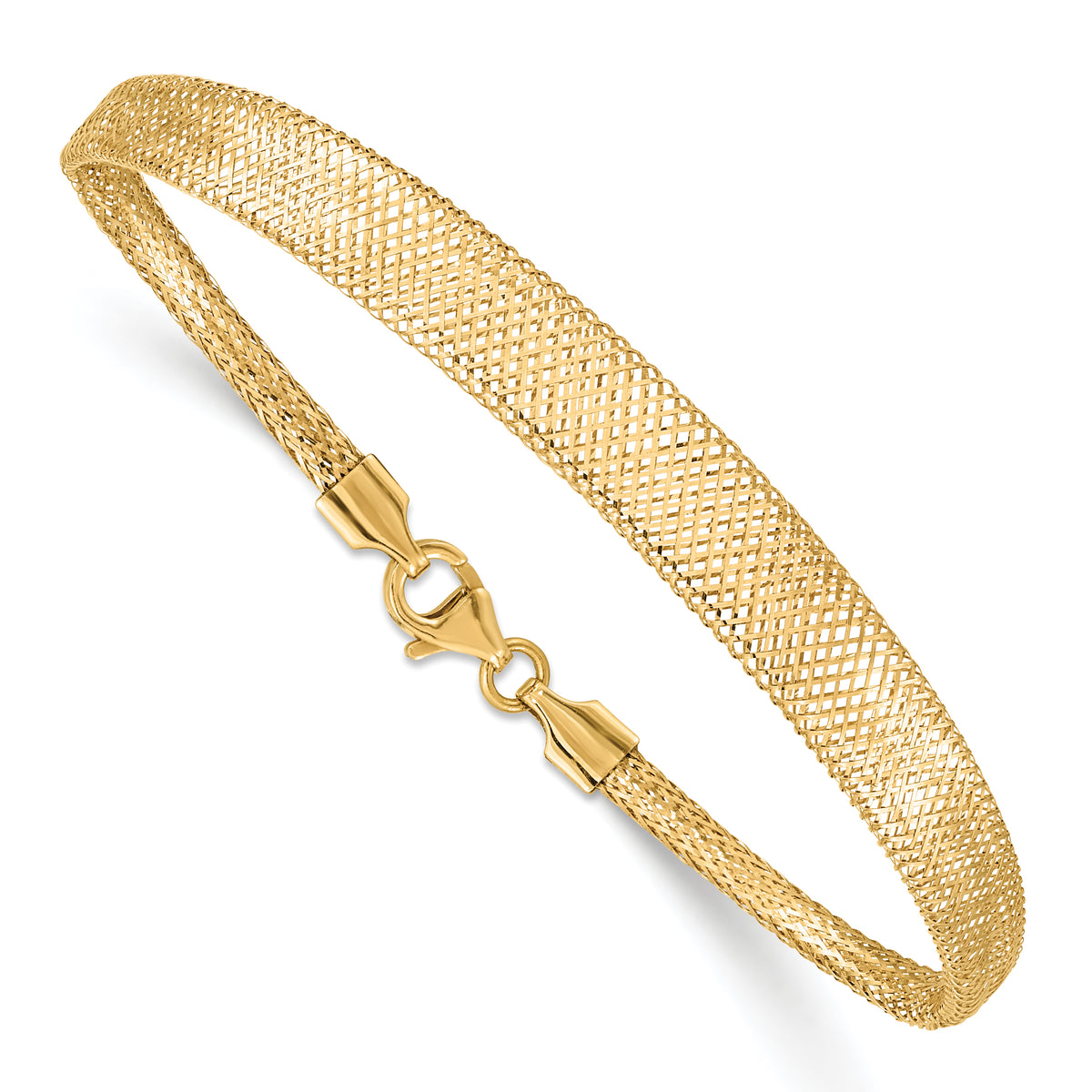 10k Stretch Mesh Graduated Bracelet