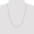 10k .9mm Round Snake Chain
