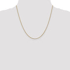10k 1.1mm Round Snake Chain