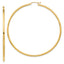10K Polished 2.5mm Tube Hoop Earrings