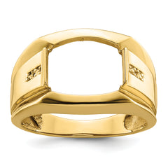10k Gents Ring Mounting