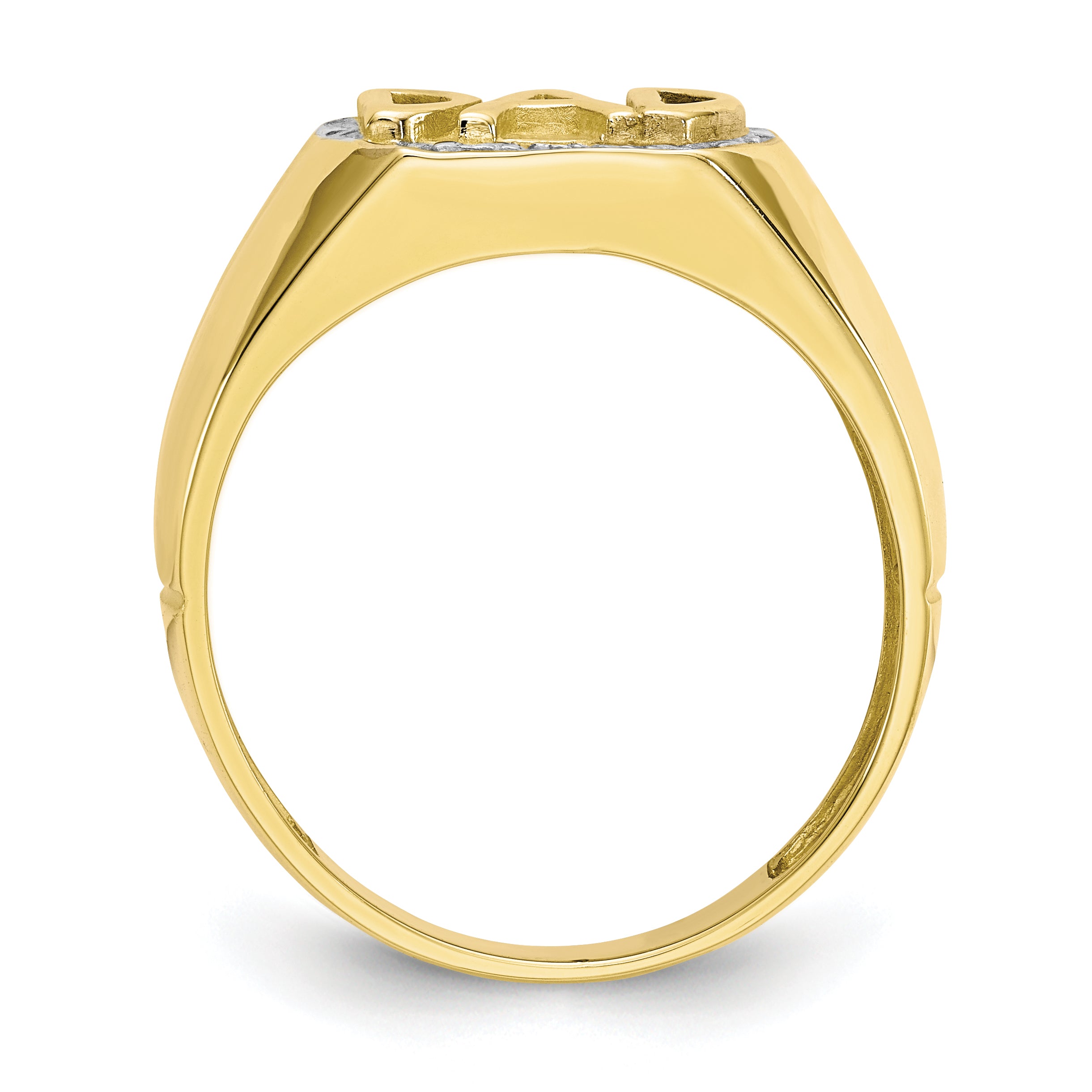 10K Gents Ring Mounting - 10