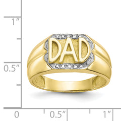 10K Gents Ring Mounting - 10