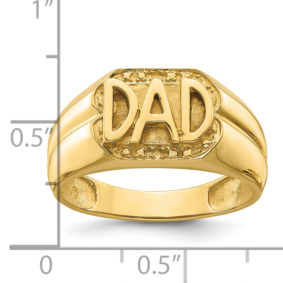 10k Gents Ring Mounting (No Stone Included)