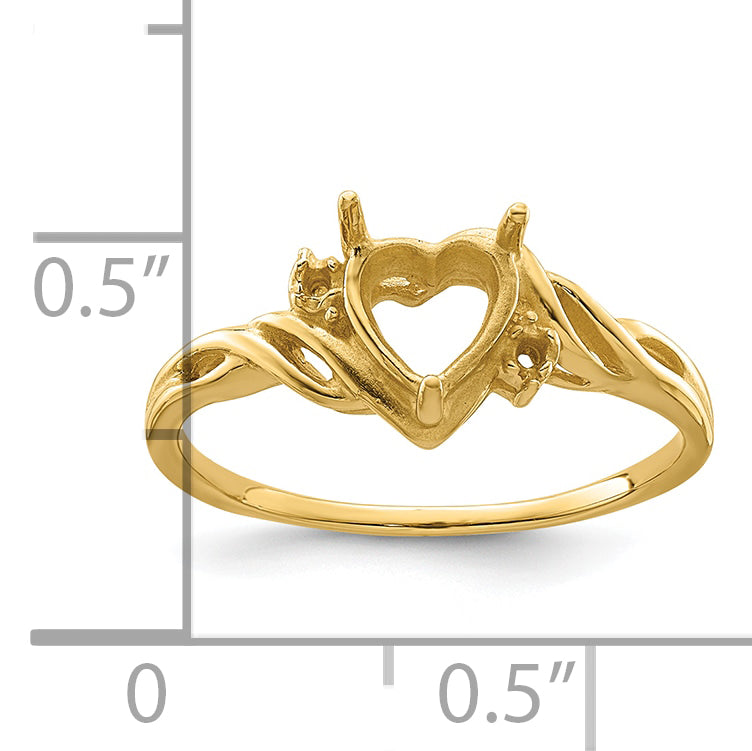 10k Ladies Ring Mounting