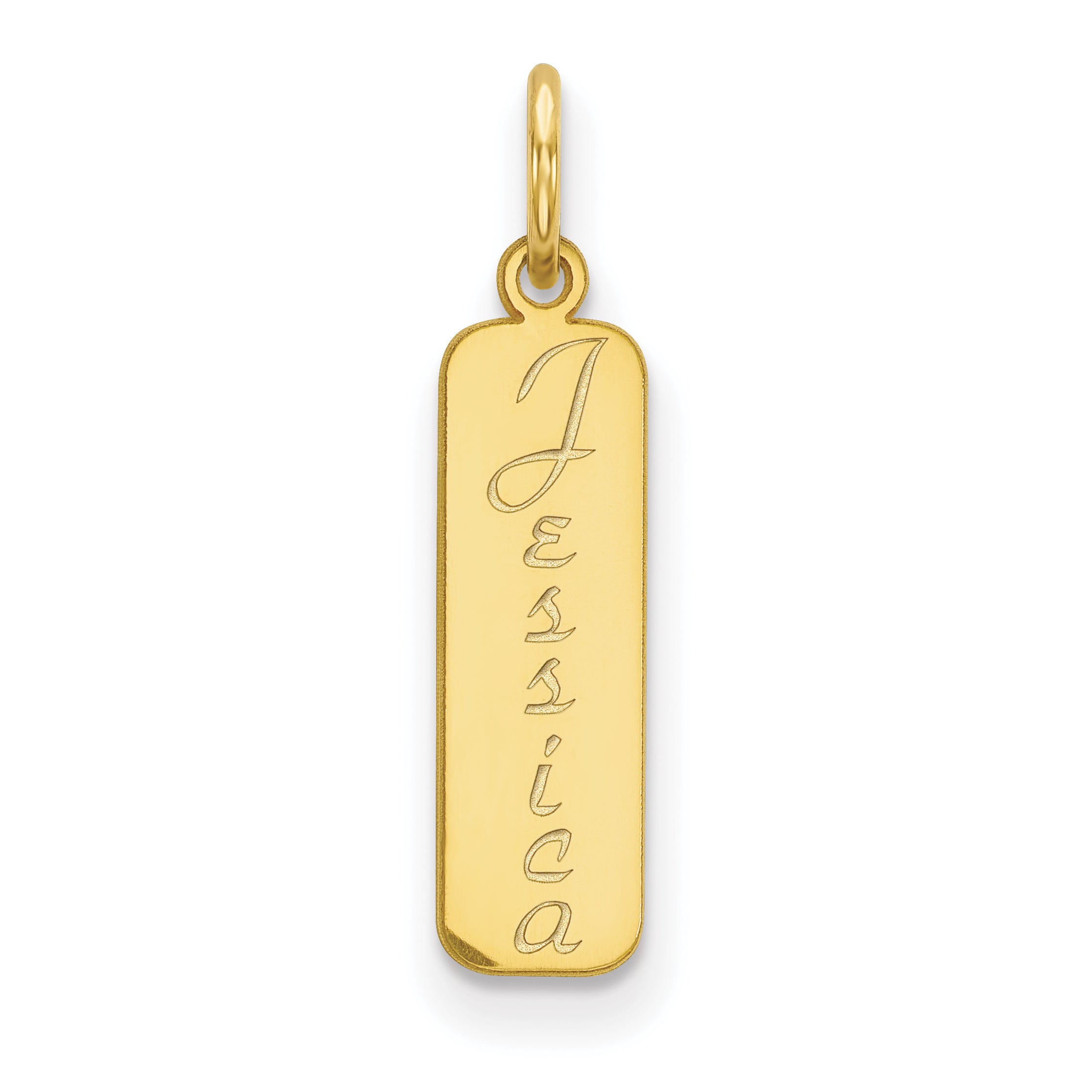 10K Vertical Script Font Name Bar Charm Main image