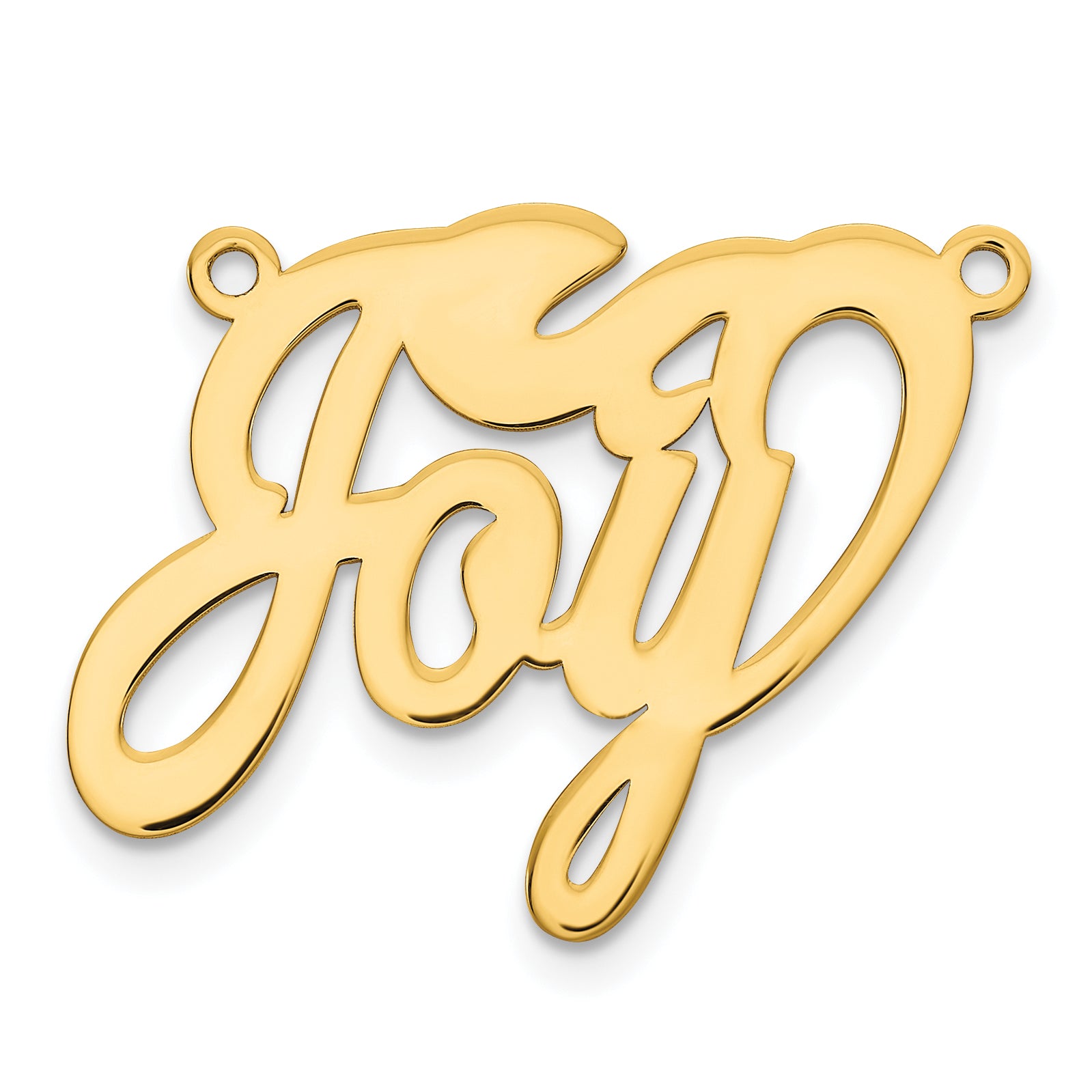 10K Polished Name Plate Secondary image