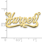 10KY Polished Name Plate
