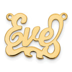10KY Polished Name Plate
