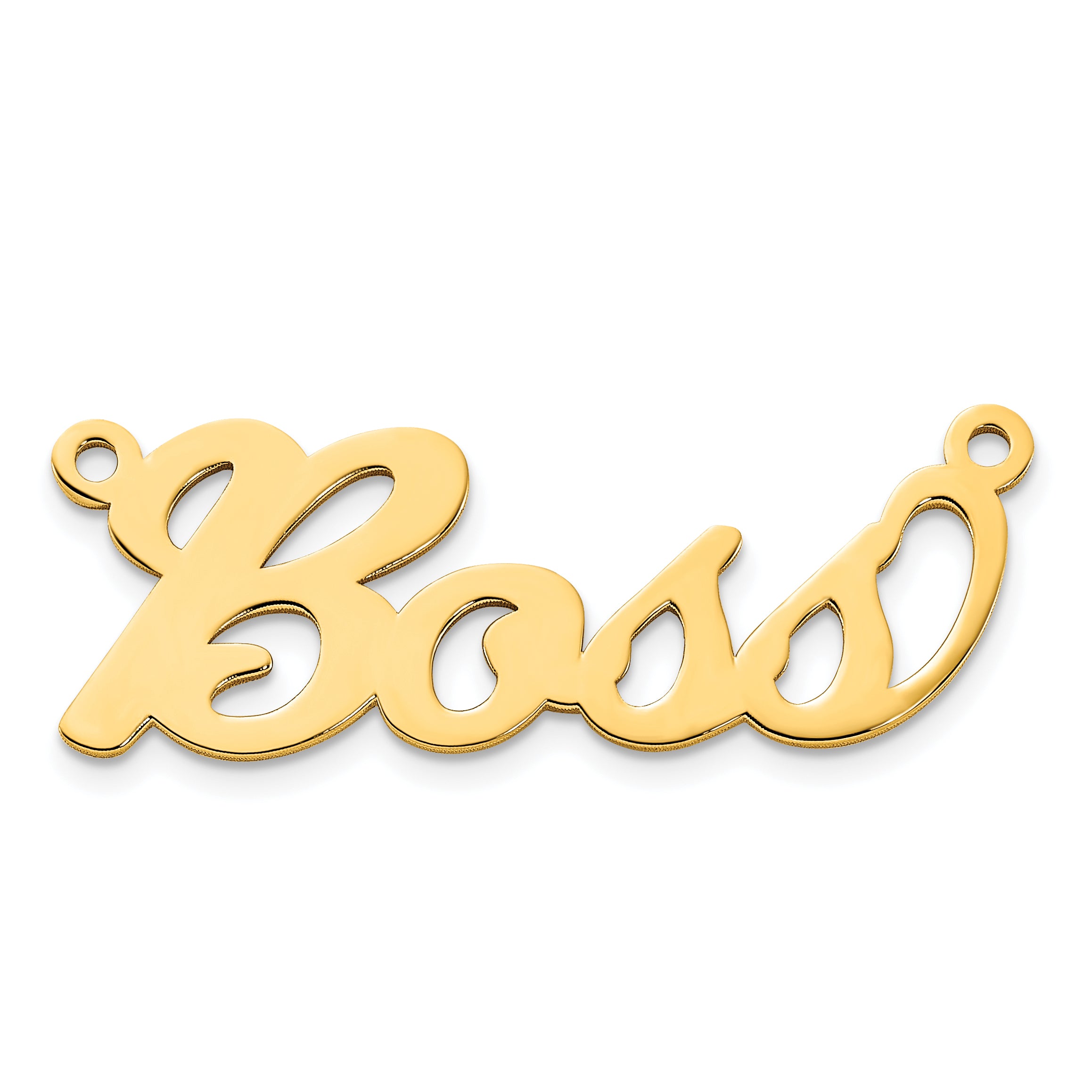 10K Polished Name Plate Main image