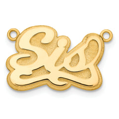 10KY 3D Polished Name Plate