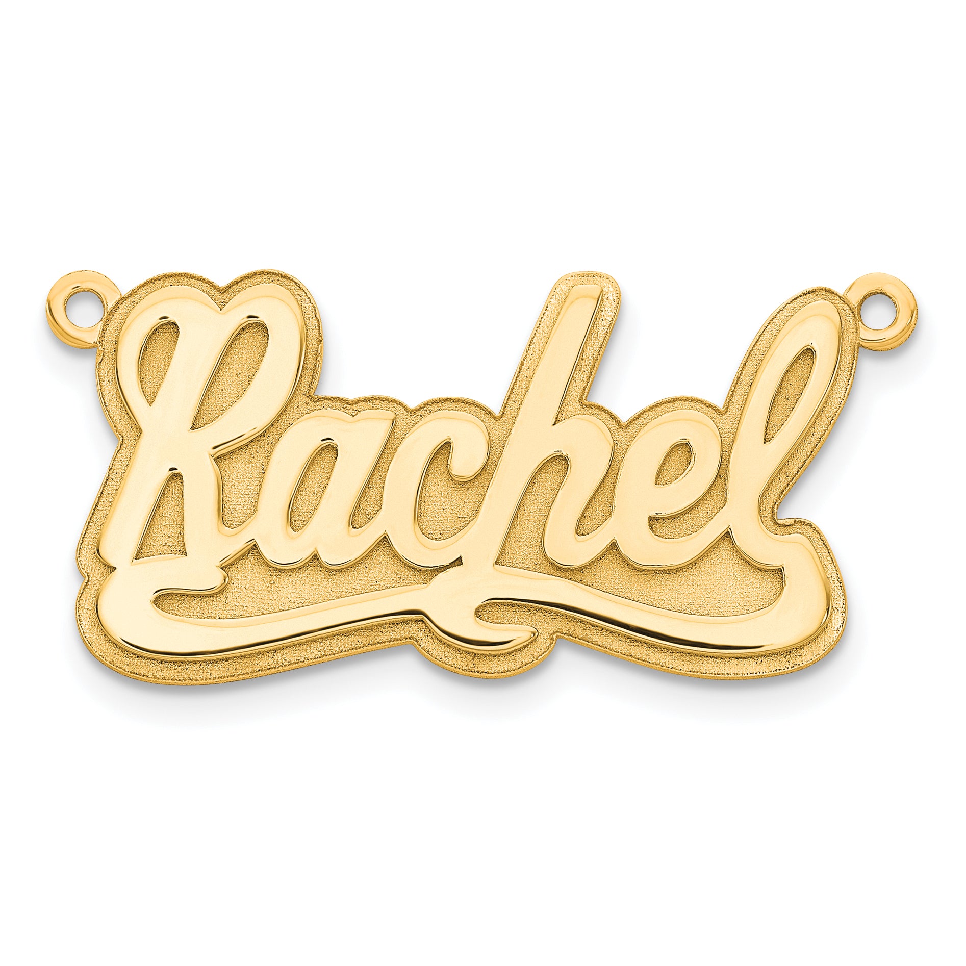 10KY 3D Polished Name Plate Main image
