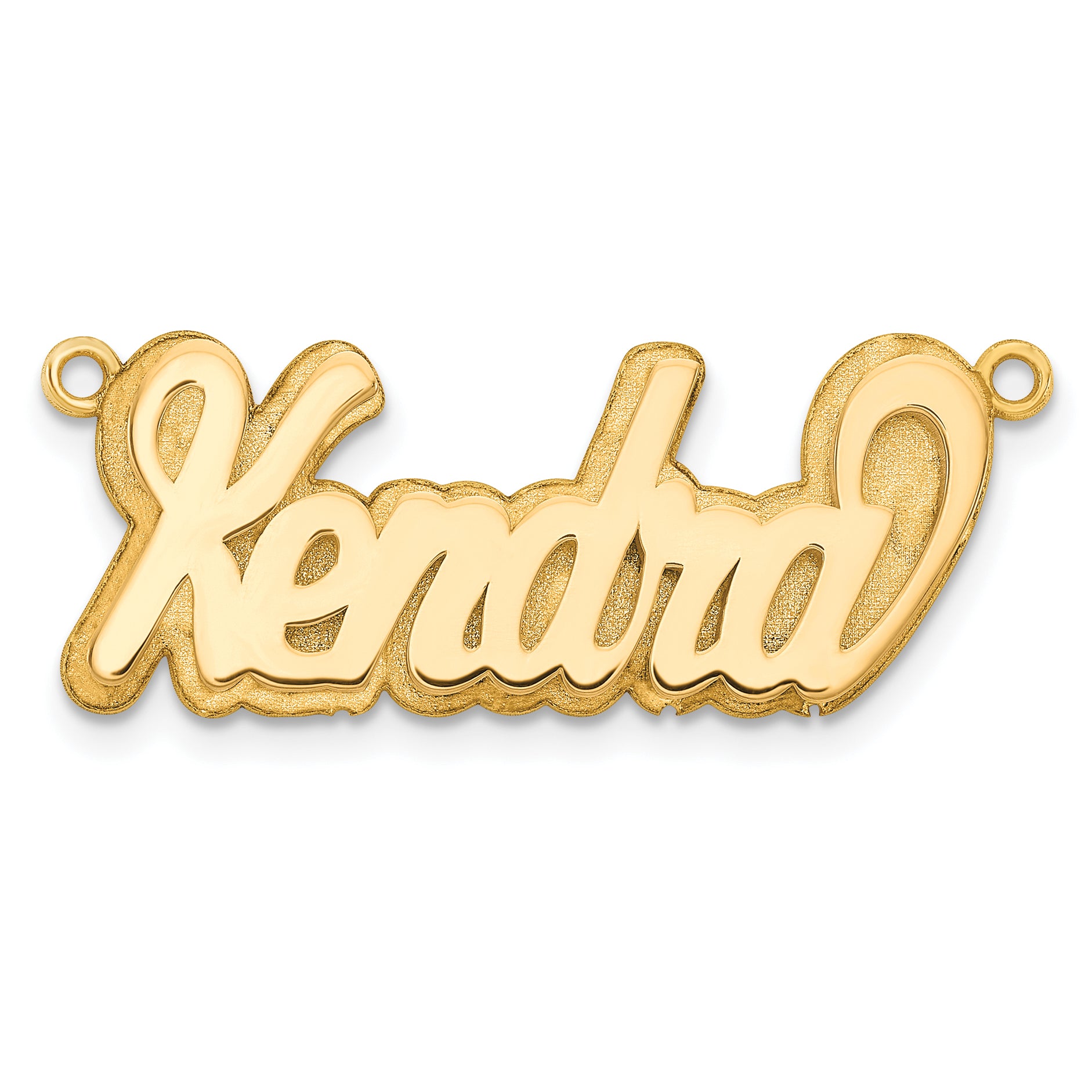 10KY 3D Polished Name Plate