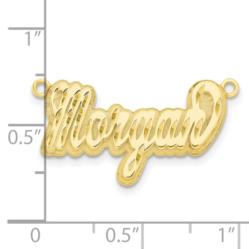 10KY 3D Diamond-cut Name Plate