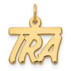 10KY Polished Bellamy Font Name Plate
