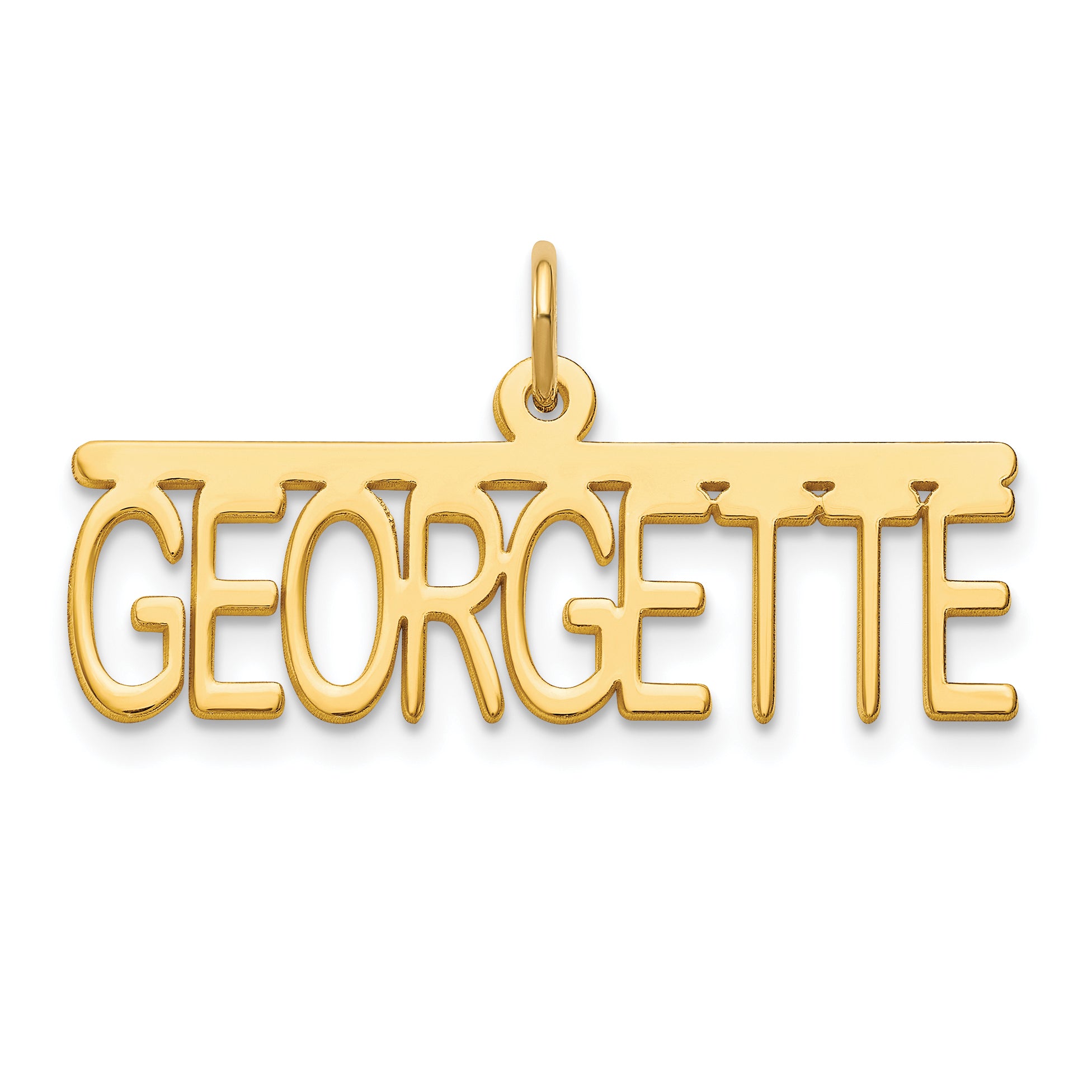 10KY Polished Arial Rounded Font Name Plate